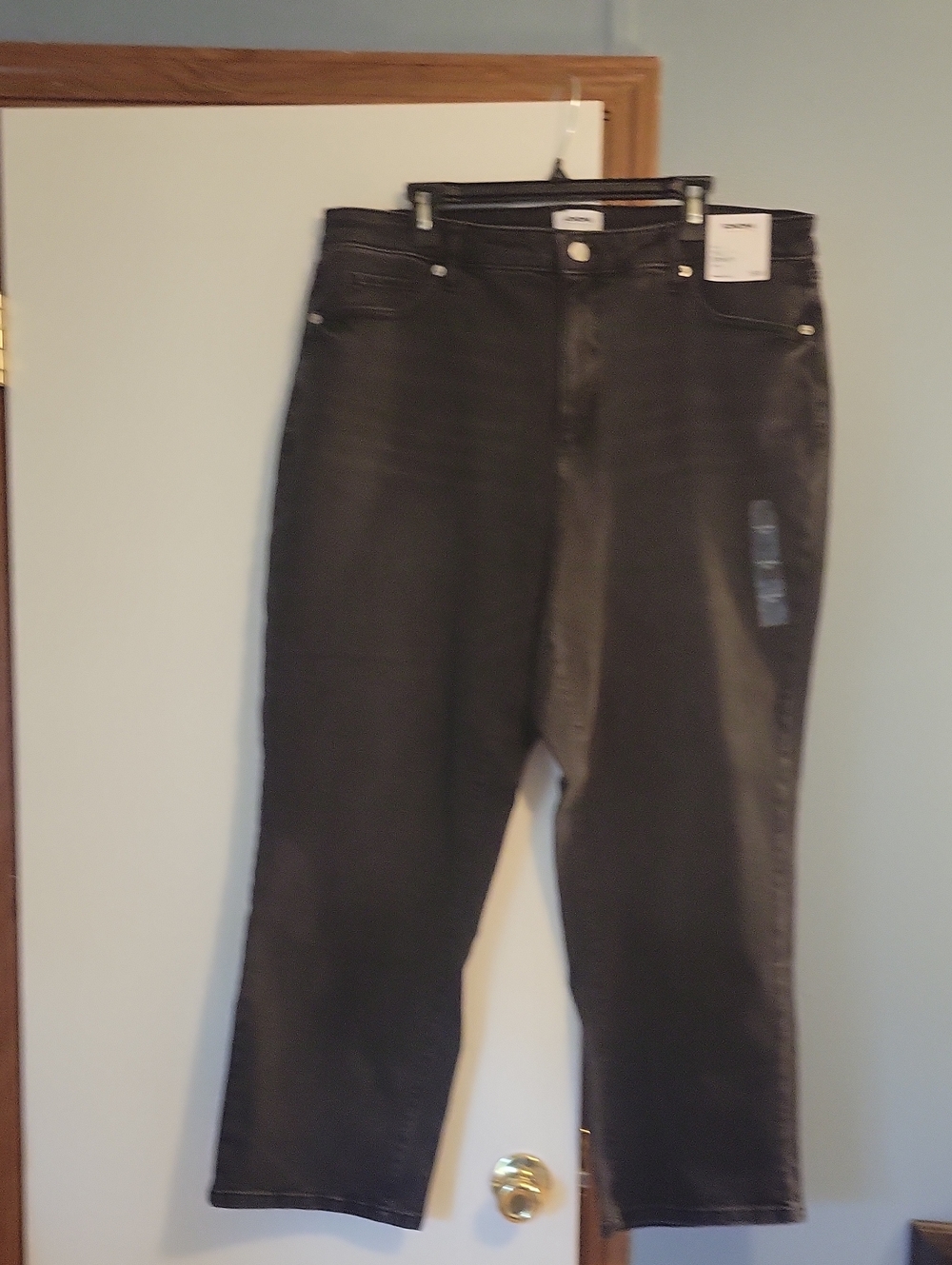 🆕️ Sonoma Womem's Curvy High rise Straight Stretch jeans Size 16W